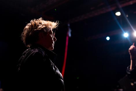 Kitsou Dubois na Seeding Labu u Zagrebu, foto: Matej Lesi