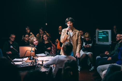 Pogonator i Centar za dramske studije CDU: Studija slučaja: Politpornografija, autorica Anna Javoran